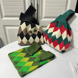 Winter Women's Large Shoulder Bag Knitting Clutch Handbag Tote Shop