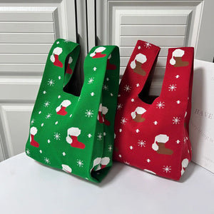 Winter Women's Large Shoulder Bag Knitting Clutch Handbag Tote Shop