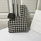 Winter Women's Large Shoulder Bag Knitting Clutch Handbag Tote Shop