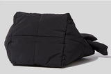 Winter Lady Down Bag Space Cotton Tote Bag Solid Shoulder Bag Women