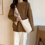 Winter Lamb Faux Fur Ladies Shoulder Bag Soft Fluffy Plush Women Messenger Bags