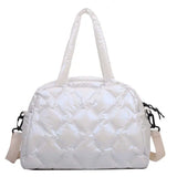 Winter Large Capacity Shoulder Bag for Women Handbag Waterproof Nylon Bags