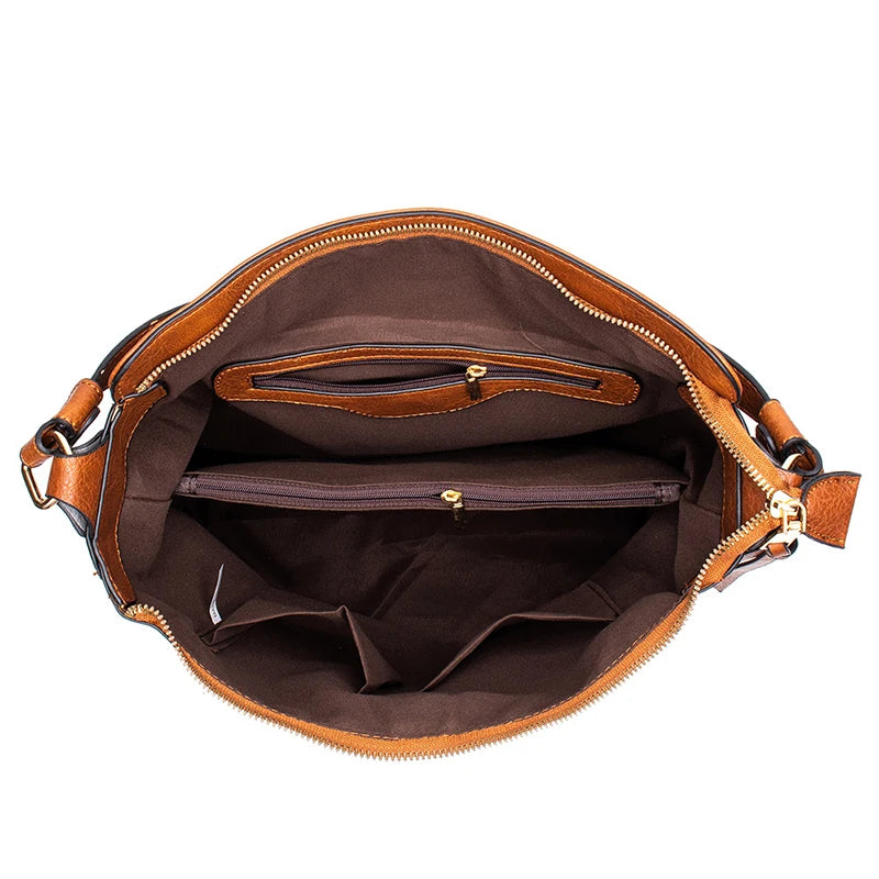 Winter Large Capacity Shoulder Crossbody Bags Women Armpit Hobo Bag