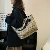 Winter Large Capacity Ladies Shoulder Bag Brand