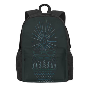 Winter Moon Backpacks Men's Backpacks Bags For Women