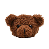Winter Shoulder Bag Soft Warm Fur Crossbody Bag Plush Bear Handbag