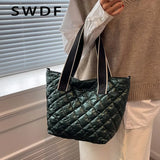 Women's Winter Shoulder Bag Large Capacity Crossbody Tote Handbag