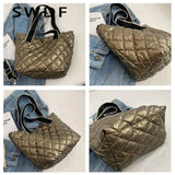 Women's Winter Shoulder Bag Large Capacity Crossbody Tote Handbag