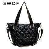Women's Winter Shoulder Bag Large Capacity Crossbody Tote Handbag