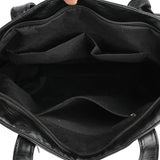 Winter PU Leather Zipper Handbags Large Capacity Shoulder Crossbody Bags