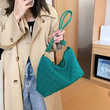 Winter Pleated Cloud Bag for Women Shoulder Bag Dumpling Bag
