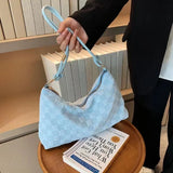 Winter Pleated Cloud Bag for Women Shoulder Bag Dumpling Bag