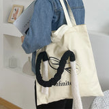 Winter Plush Shoulder Bag Women's Casual Handbag Large Capacity Tote Bags