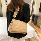 Winter Soft PU Leather Handbag Women Bag Shoulder Messenger Bags