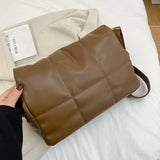 Winter Soft PU Leather Handbag Women Bag Shoulder Messenger Bags