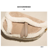 Winter Retro Soft Fabric Women?s Shoulder Bag Large Capacity Handbags