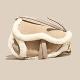 Winter Retro Soft Fabric Women?s Shoulder Bag Large Capacity Handbags