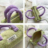 Winter Soft Plush Crossbody Bag Mini Faux Fur Women's Handbag
