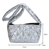 Winter Space Cotton Handbag Female Large Capacity Shoulder Bag