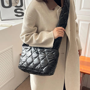 Winter Space Cotton Handbag Female Large Capacity Shoulder Bag