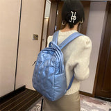 Large Capacity Winter Padded Down Backpack for Women