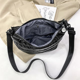 Winter Quilted Crossbody Bag for Women