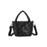 Winter Space Cotton Shoulder Bag For Woman Handbags High Down Bags