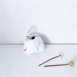 Winter Style Child Mini Casual Handbag Faux Fur Clutch Women Bag Purses