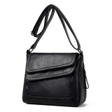 Soft Leather Handbags Women's Messenger Shoulder Crossbody Bags