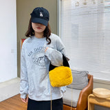 Winter Totes Chain Faux Fur Women's Shoulder Bags Clutch Bags Ladies