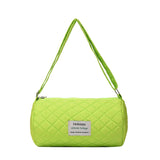 Winter Totes Cylinder Nylon Women's Shoulder Bags Clutch Bags Ladies