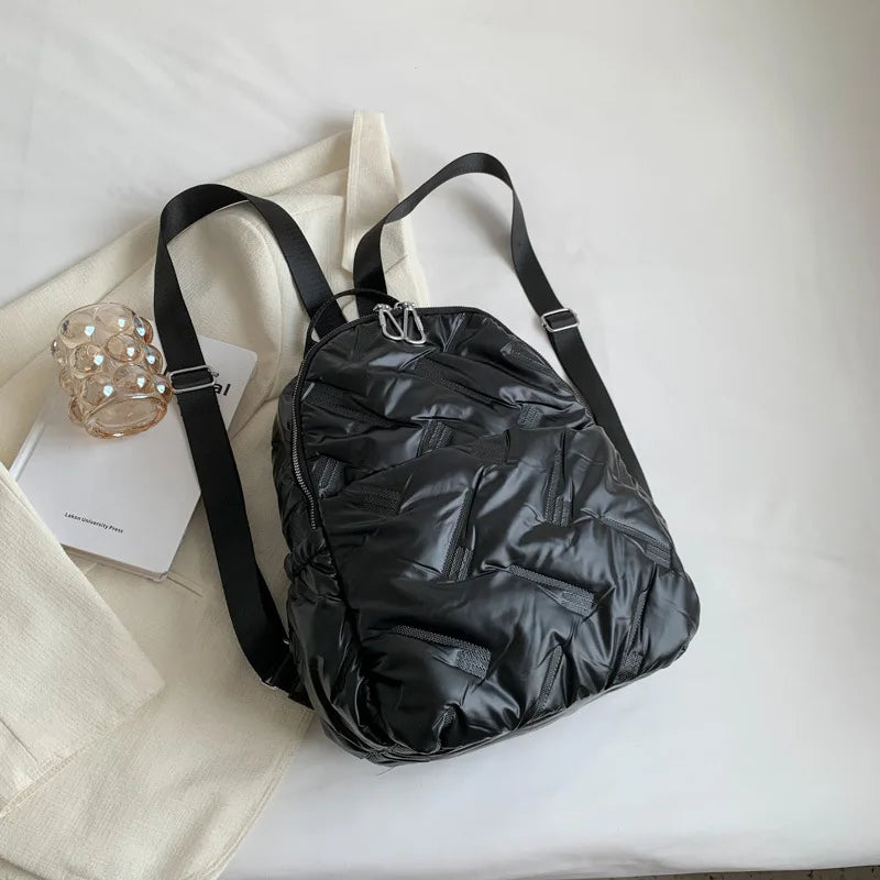 Ultralight Warm Space Down Backpack for Students