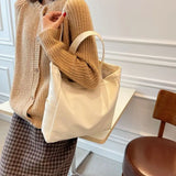 Winter Vintage Brown Shoulder Bag Women Textured PU Leather Underarm Tote