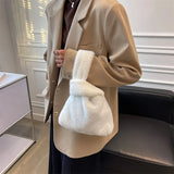 Winter Warm Fur Shoulder Tote Bag Ladies Bolsa Feminina