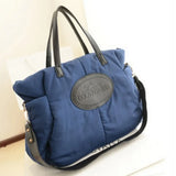 Winter Women Down Bag Handbag Cotton-Padded Jacket Shoulder Cross-body Large