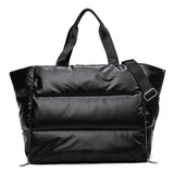 Winter Women Large Capacity Waterproof Nylon Bag Female Space