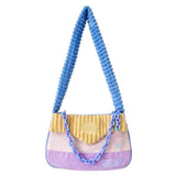 Winter Plush Underarm Bag Corduroy Handbag