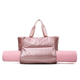 Winter Large Capacity Shoulder Bag Waterproof Nylon Space Pad Down Bag
