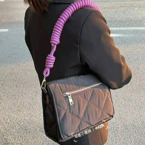 Winter Hand Woven Small Square Bag Shoulder Bag