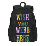 Wish You Were Here Backpacks Men's Backpacks Bags For Women