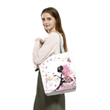 Eco Reusable Shopping Bag Large Tote Pattern Shoulder Bag