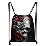 Witch 666 Hail Satan Backpack Cat Witchcraf Baphomet Women Storage