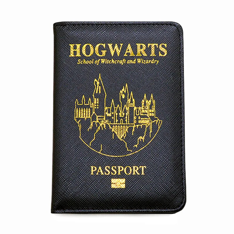 Witchcraft School Passport Cover - Magical Travel Accessory