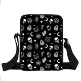 Witchcraft Witch / Cat Messenger Bag Leisure Shoulder Bags Women Handbag
