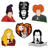 Witches Pins Christmas Horror Night Alloy Enamel Lapel Pin Brooch