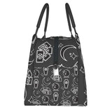 Gothic Rock Coffin Insulated Lunch Bag