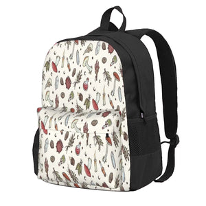 Witchy Pattern Light Backpacks Men Women Kpop Bags