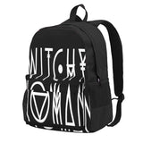 Witchy Woman Backpack Men's Bags Zipper School Girls