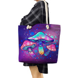 High Capacity Plant Shoulder Bag Thick Rope Casual Handbag For Women