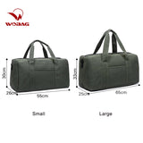 Wobag Travel Duffle Bag Gym Luggage Canvas Weekend Bag